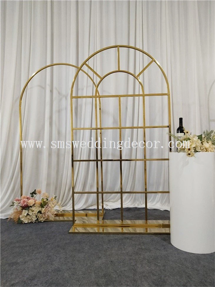 gold metal display stand