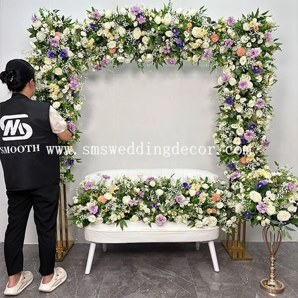 green wedding flower arrangements